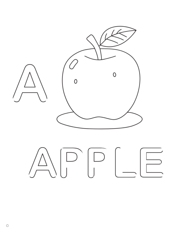 KIDS ALPHABET COLORING BOOK