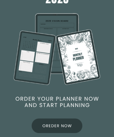 Monthly Digital Planner 2025